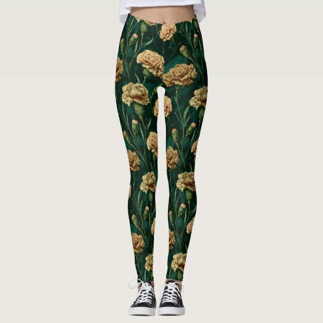 Leggings Clavel Flor Atlético Clavel Fantasía Mejor (Anverso)