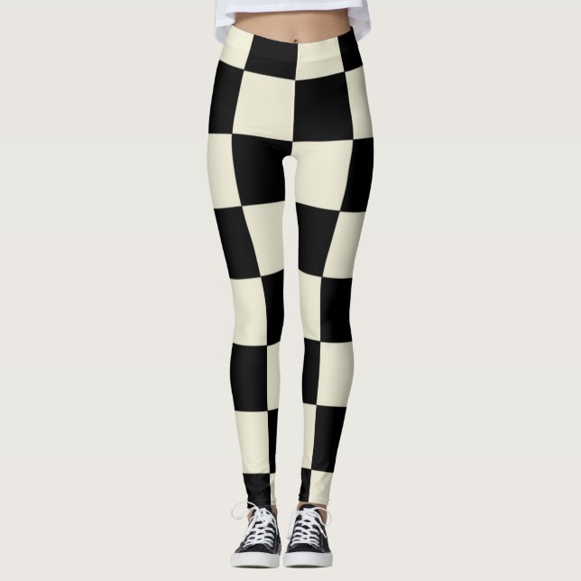 Leggings Clic de ajedrez (Anverso)