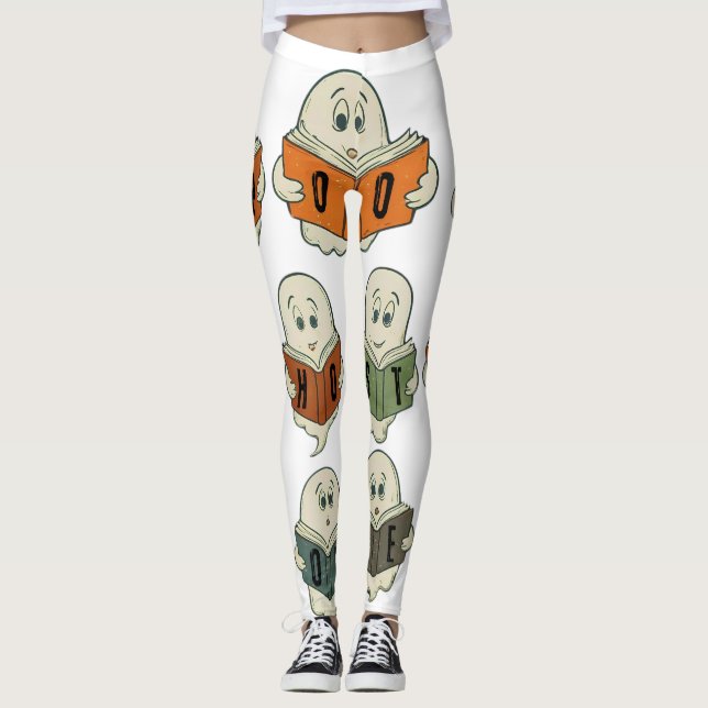 Leggings Club de libros de historias de fantasía - Hallowee (Anverso)