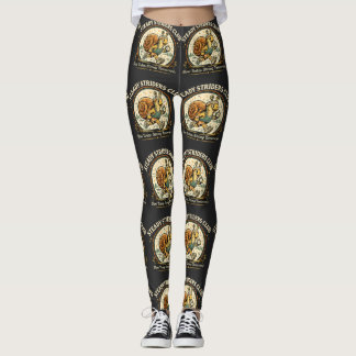 Leggings Club de Trotadores Estables Caracol Divertido Corr