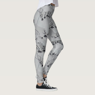 Leggings Clústeres, Flush, Leguas de las tarjetas de póquer