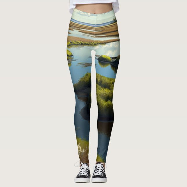 Leggings Coastal Tranquility (Anverso)
