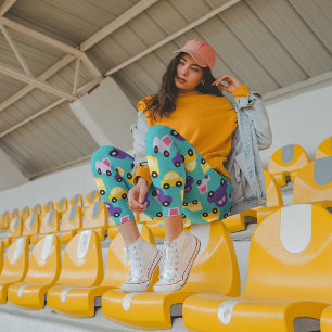 Leggings coches coloridos