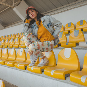 Leggings coches retro planos
