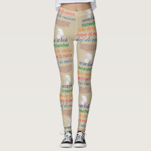 Leggings cocina del chef