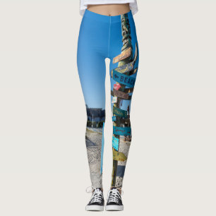 Leggings Cocoa Beach Tiki Totem