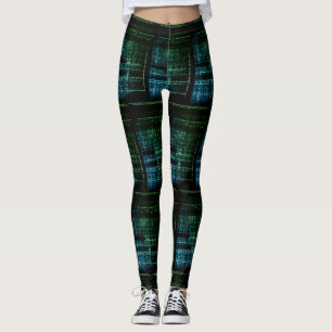 Leggings Código binario Leyendas futuristas - Estilo de enc