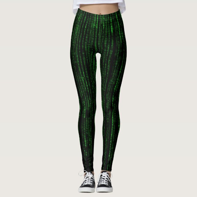 Leggings Código de matriz (Anverso)