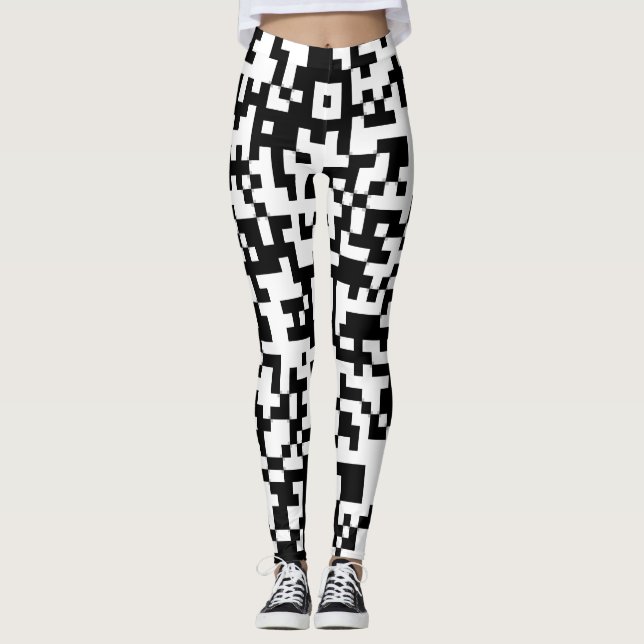 Leggings Código QR de MyG Search (Anverso)