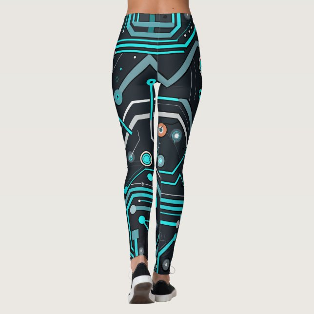 Leggings Coherencia de circuito (Reverso)