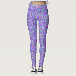 Leggings Cola de Sirena de Moda Patrón de Escamas de Pescad