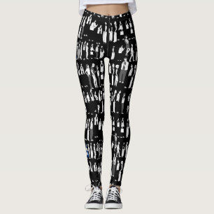 Leggings Cola, más cola disponible.Negro BG