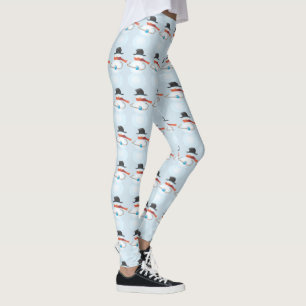 Leggings Cold Snowman