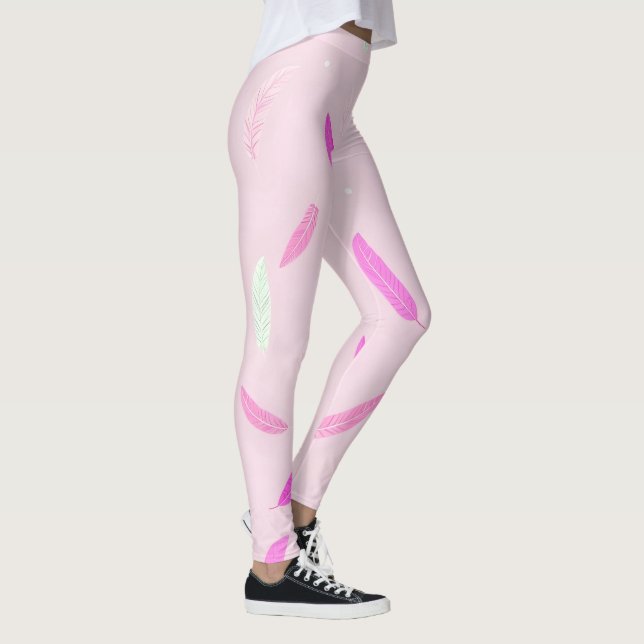 Leggings Colección Boho de Plumas de Lujo (Derecha)