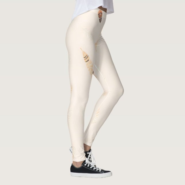 Leggings Colección Boho Popular de Lujo Plumas (Derecha)