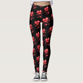 Leggings Colección de amor y corazón de el día de San Valen
