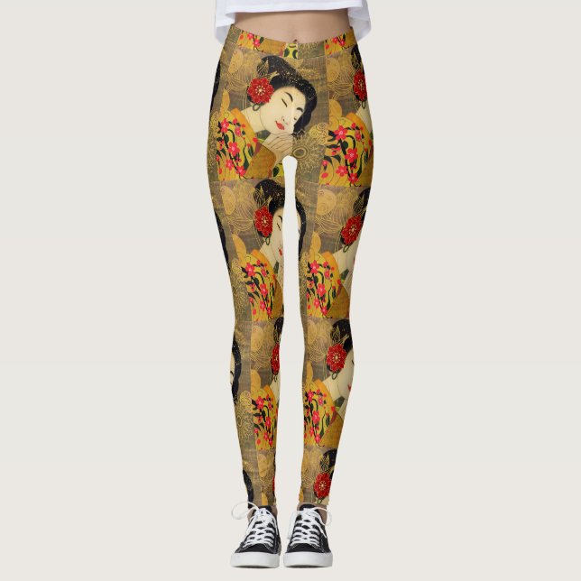 Leggings Colección de mujeres asiáticas (Anverso)