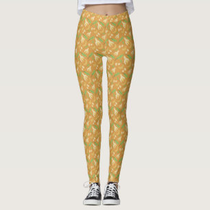 Leggings Colección de patrones de cestas de frutas - Banana
