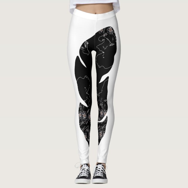 Leggings Colección de recuperación de bosques tropicales (Anverso)