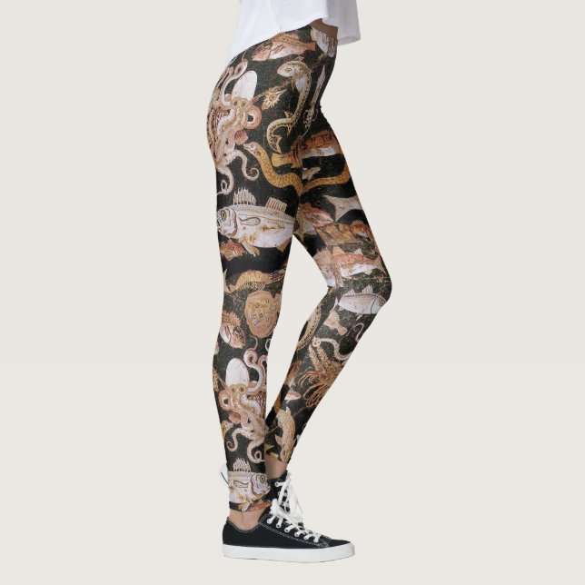 Leggings COLECCIÓN POMPEII, ESCENA Náutica DE VIDA EN EL MA (Derecha)