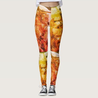 Leggings Colección saludable de alimentos