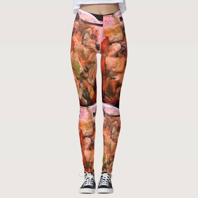 Leggings Colección saludable de alimentos (Anverso)