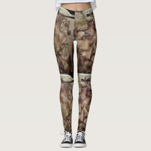 Leggings Colección saludable de alimentos