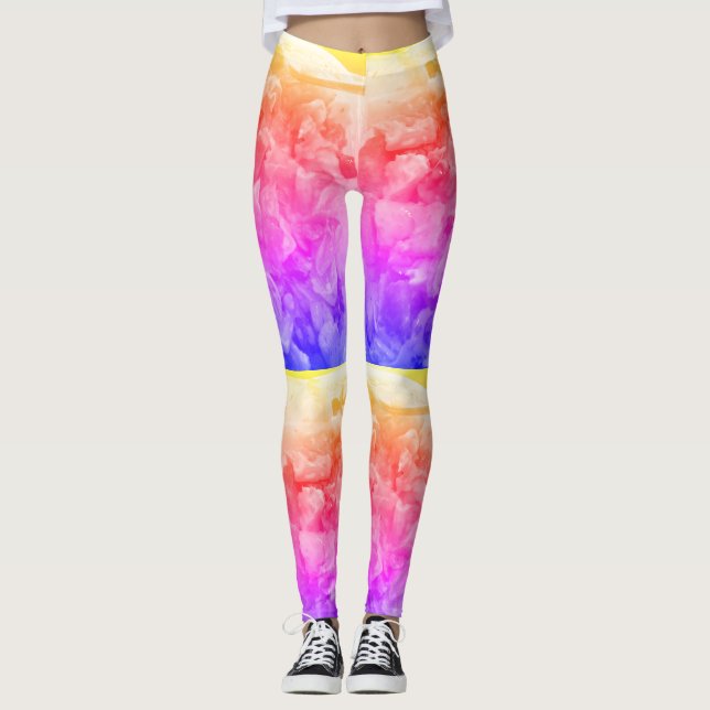 Leggings Colección saludable de alimentos (Anverso)