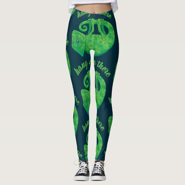 Leggings Colgar Ahí El Magnífico Chameleon (Anverso)