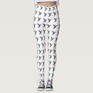 Leggings Colibrí azul