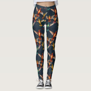 Leggings Colibrí dorada