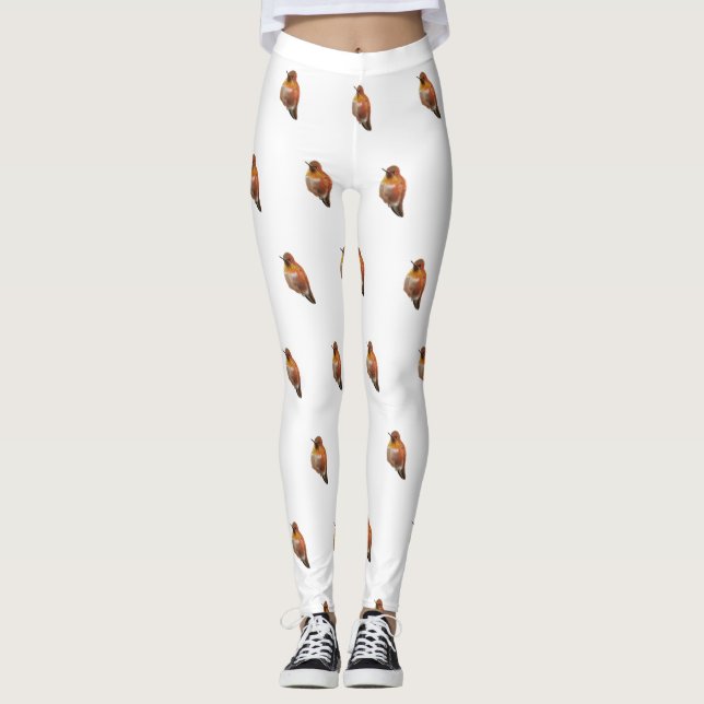 Leggings Colibrí rufoso (Selasphorus rufus) (Anverso)