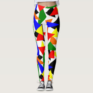 Leggings Collage triangular