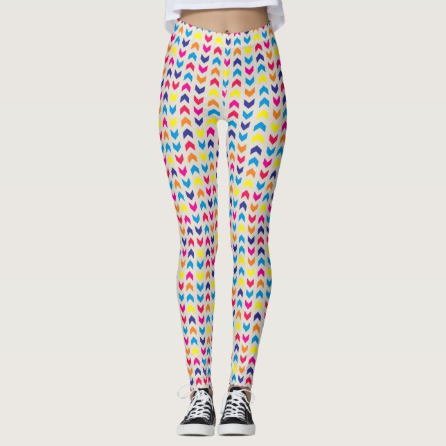 Leggings Color azteca chevron (Anverso)