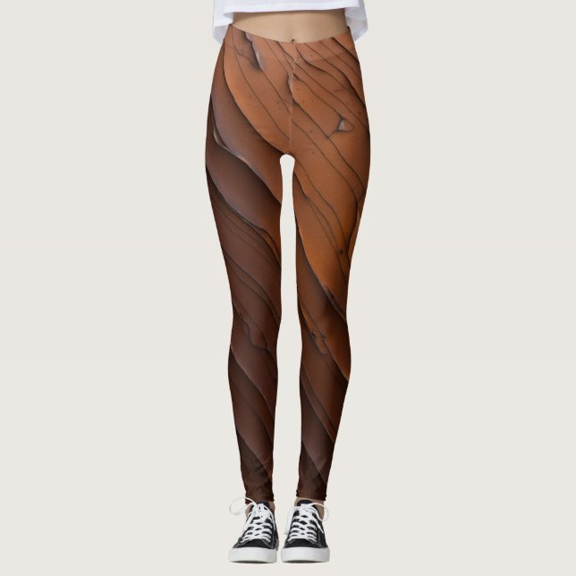 Leggings Color de canela (Anverso)