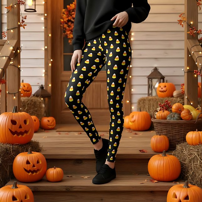 Leggings Color de fondo personalizado de maíz dulce (Subido por el creador)