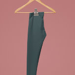 Leggings Color de la placa sólida de Gunmetal<br><div class="desc">Estas legiones de Gunmetal le añadirán un toque de sofisticación a cualquier conjunto. Con su diseño minimalista,  son la elección perfecta para una variedad de ocasiones diferentes. #2C3E41</div>