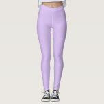 Leggings Color de la plancha sólida malva<br><div class="desc">Lilac y leggings moradas: Resumen,  hermoso y colorido. Relajación y confianza para la mujer moderna. Mira bien,  siéntete bien.</div>