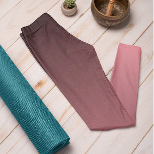 Leggings Color de tendencia de otoño sandía Piernas de colo