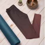 Leggings Color de tendencia otoñal Mahogany Brown Ombre Leg<br><div class="desc">Las elegantes leggings oscuras de Mahogany Brown de nuestra colección de colores de tendencia de otoño e invierno 2023/24 ofrecen un encanto intemporal. Estas Leyendas Ombre Mahogany Rojo - Marrón tienen un gradiente, que se desvanece de la oscuridad en la parte superior a un color más claro / más brillante...</div>