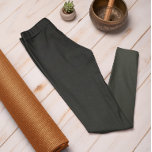 Leggings Color de tendencia otoñal Oscuro Bosque Gris Leyen<br><div class="desc">Las elegantes leggencias oscuras de gris oscuro de la selva oscura de nuestra colección de colores de tendencia otoño e invierno 2023/24 ofrecen un encanto intemporal. Las leggings de color verde gris oscuro de los bosques de Ombre presentan un gradiente que se desvanece de la oscuridad en la parte superior...</div>
