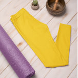 Leggings Color de tendencia Resplandor de sol amarillo sóli<br><div class="desc">Presentamos nuestras elegantes leggings amarillas de quemaduras de sol, parte de nuestra colección de colores de tendencia otoño e invierno 2023/24. Estas llamativas y audaces leggings amarillas están más que de moda; encarnan un atractivo atemporal y clásico, asegurando que tu moda permanezca fresca durante años. Estas leggings vibrantes son la...</div>