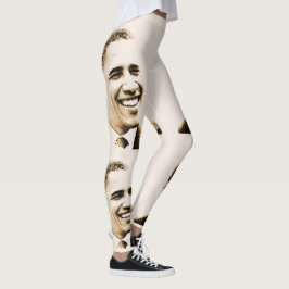 Leggings Color nata ligero de Obama del cuartel