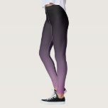 Leggings Color negro a Lilac color púrpura degradado<br><div class="desc">Leggencias degradadas</div>