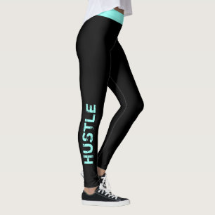 Leggings Color personalizado   "Hustle" Workout