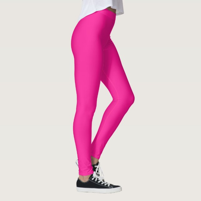 Leggings Color rosa caliente (Derecha)