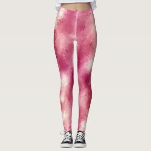 Leggings Color rosa rosa Ombre Ombre