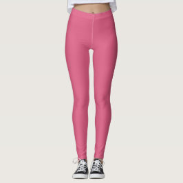 Leggings Color rosa Rubor
