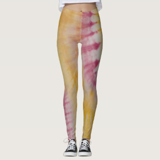Leggings Color Rosa Y Amarillo