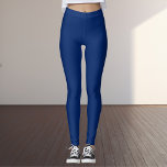 Leggings Color sólido azul real<br><div class="desc">Color sólido azul real. Este azul profundo y majestuoso capta la esencia de la elegancia real y la sofisticación atemporal. Con su rico e intenso tono, el Azul Real exuda confianza y autoridad. Es un color que no sólo destaca, sino que también realza y eleva la estética general con su...</div>